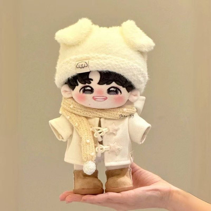 20cm 면 인형 옷 플러피 시리즈 화이트 코트 의상  - Modern Korean Lifestyle 리뷰 및 가격
